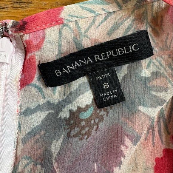 Banana Republic Strappy Vee Midi Dress - Picture 7 of 8
